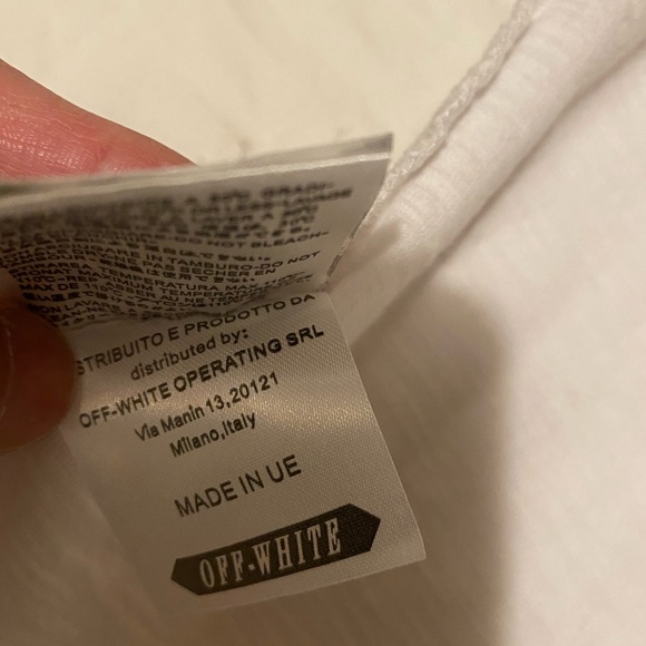 OFF WHITE MIRROR MIRROR T SHIRT - Picture 4 of 6